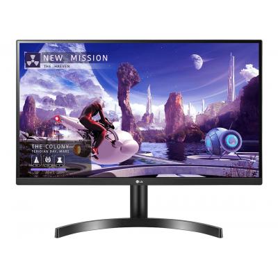 27"Black IPS Monitor Quad HD DisplayPort and HDMI